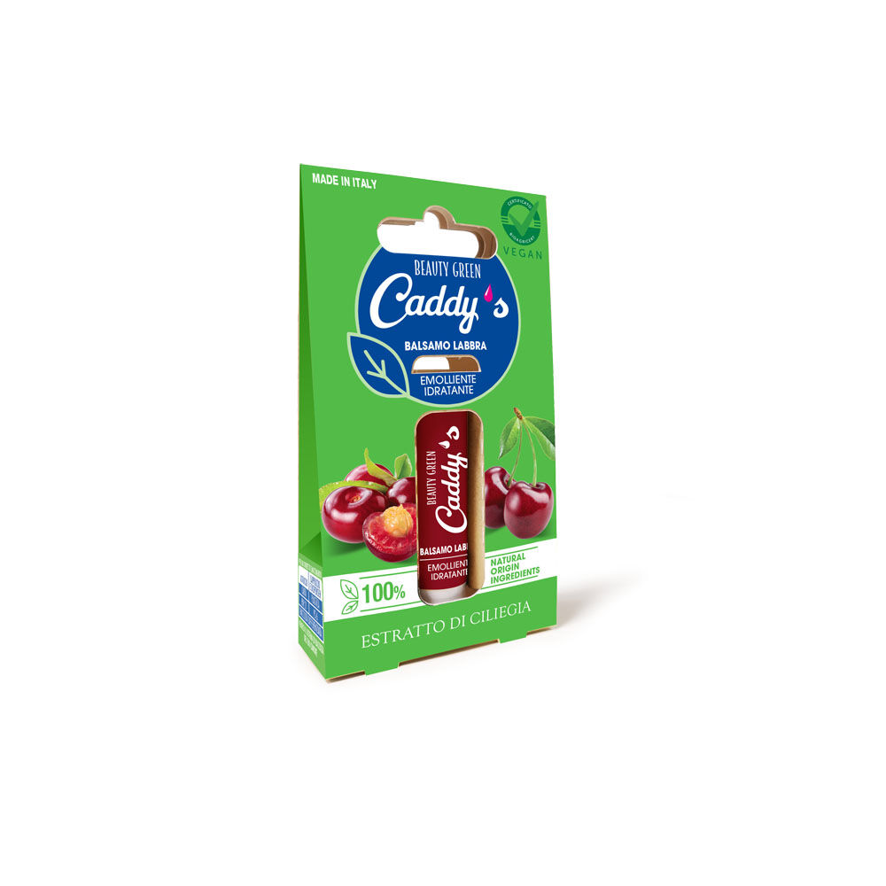 Caddy's Balsamo Labbra Emolliente Idratante Ciliegia 5,5ml - -