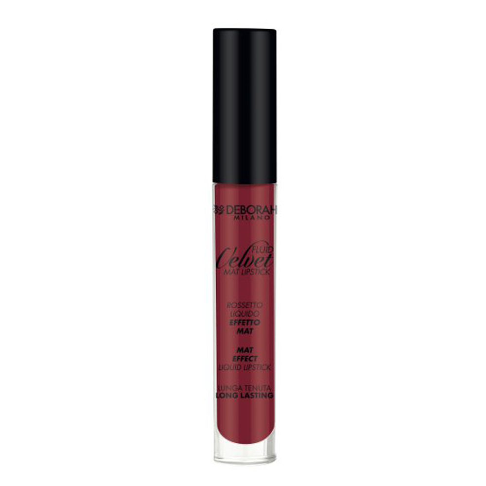 Deborah Milano Deborah Group Fluid Velvet Lipstick 07 Fire Red 1 St - Immagine 5