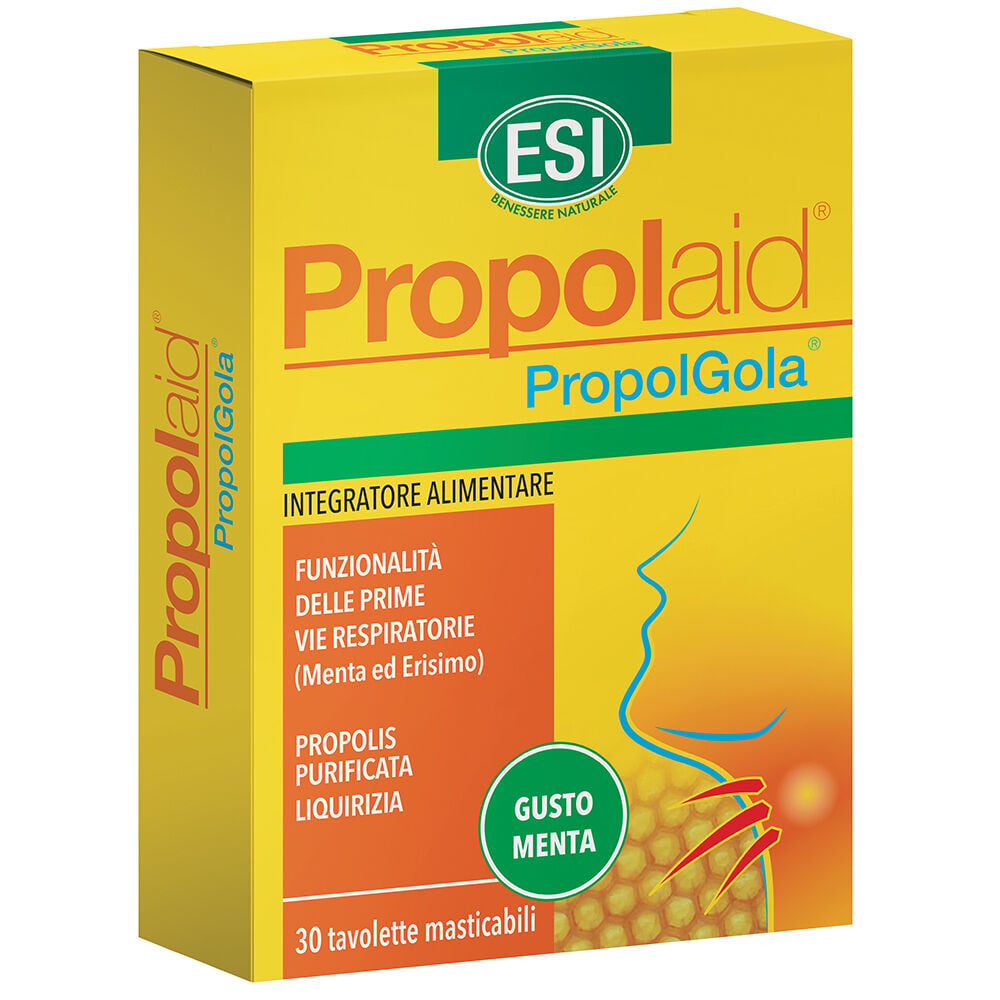 Esi Propolaid Propolgola Masticabile 30 Tavolette - Integratore Per La Gola - Immagine 12