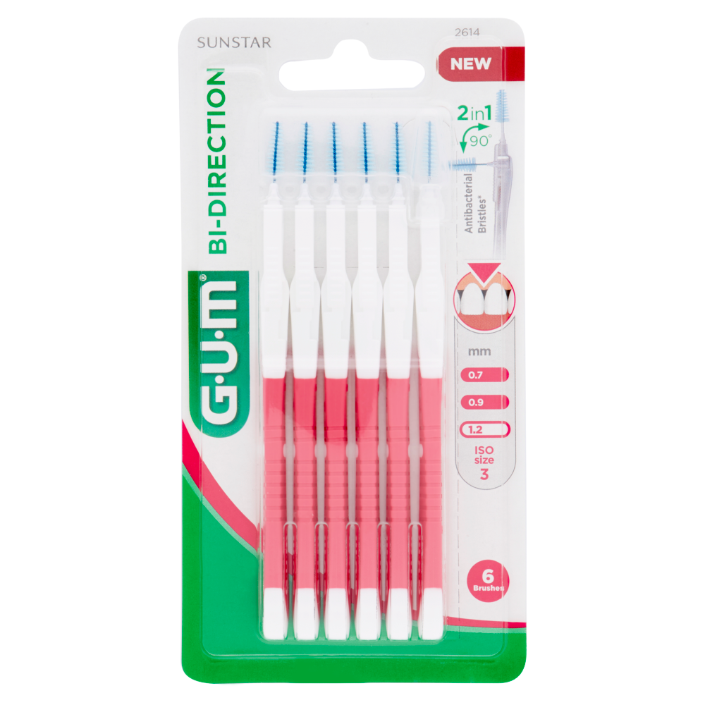 Gum Bi-Direction Scovolino mm 1.2 ISO Size3 6 Pezzi - -