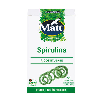 Matt Spirulina 50 Compresse