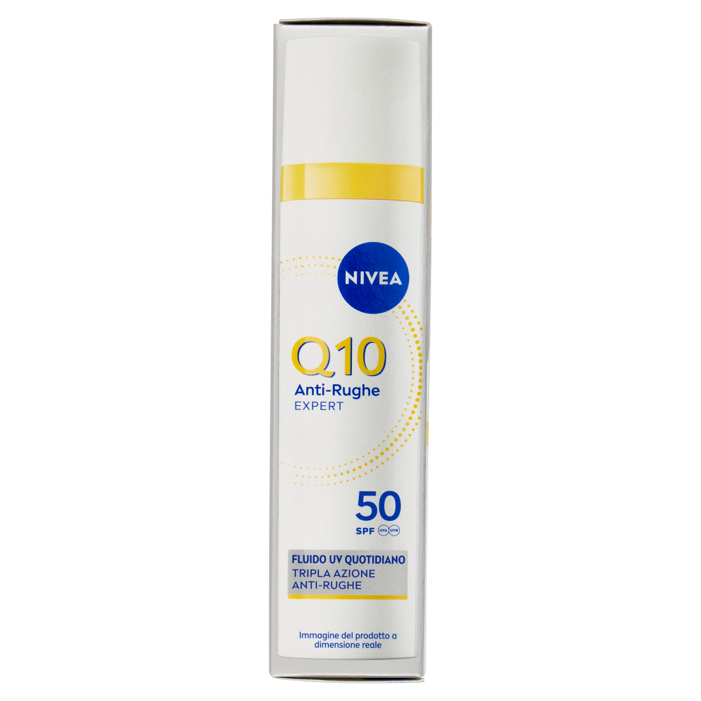 Nivea Q10 Anti-Rughe Expert SPF 50 Fluido UV Quotidiano 40 ml, , large