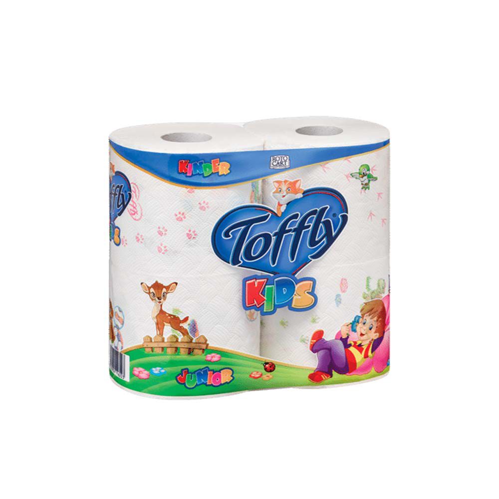 Toffly Igienica Kids 3 Veli 4 Rotoli, , large