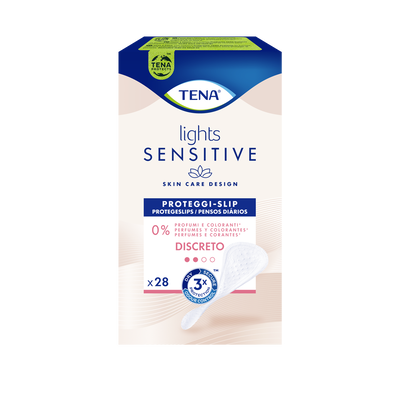 Tena Lights Sensitive Discreto 28 - proteggi slip,  Tena Lights Sensitive Discreto 28 - proteggi slip