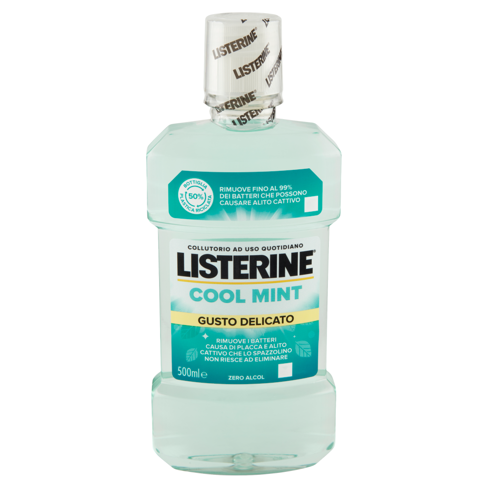 Listerine Cool Mint Gusto Delicato 500 ml - -
