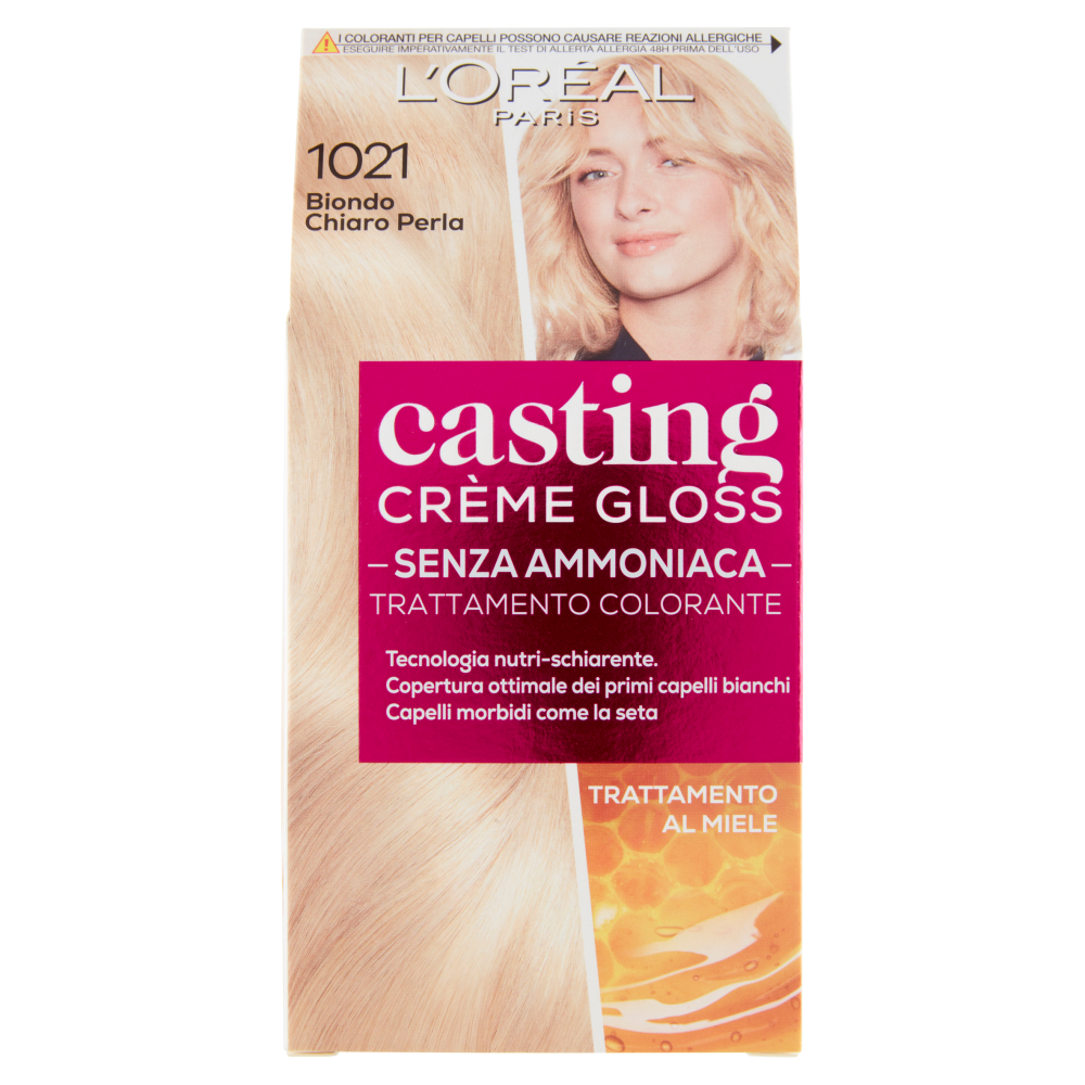 Casting Crème Gloss Colorazione Permanente Biondo Chiaro Perla N.1021, , large