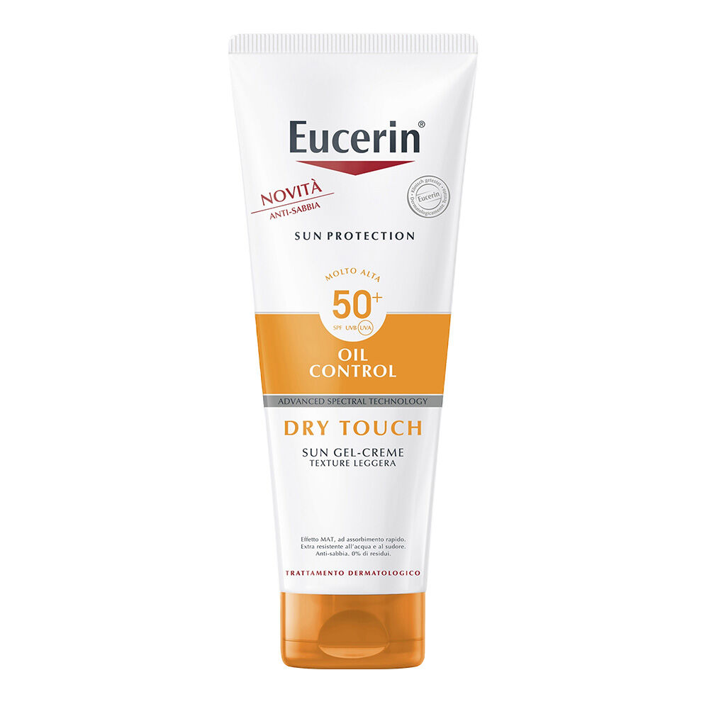 Eucerin Oil Control Dry Touch Sun Gel Creme SPF 50+ 200 ml - -