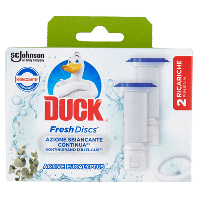 Duck Fresh Discs Doppia Ricarica Assortita 2 Ricariche