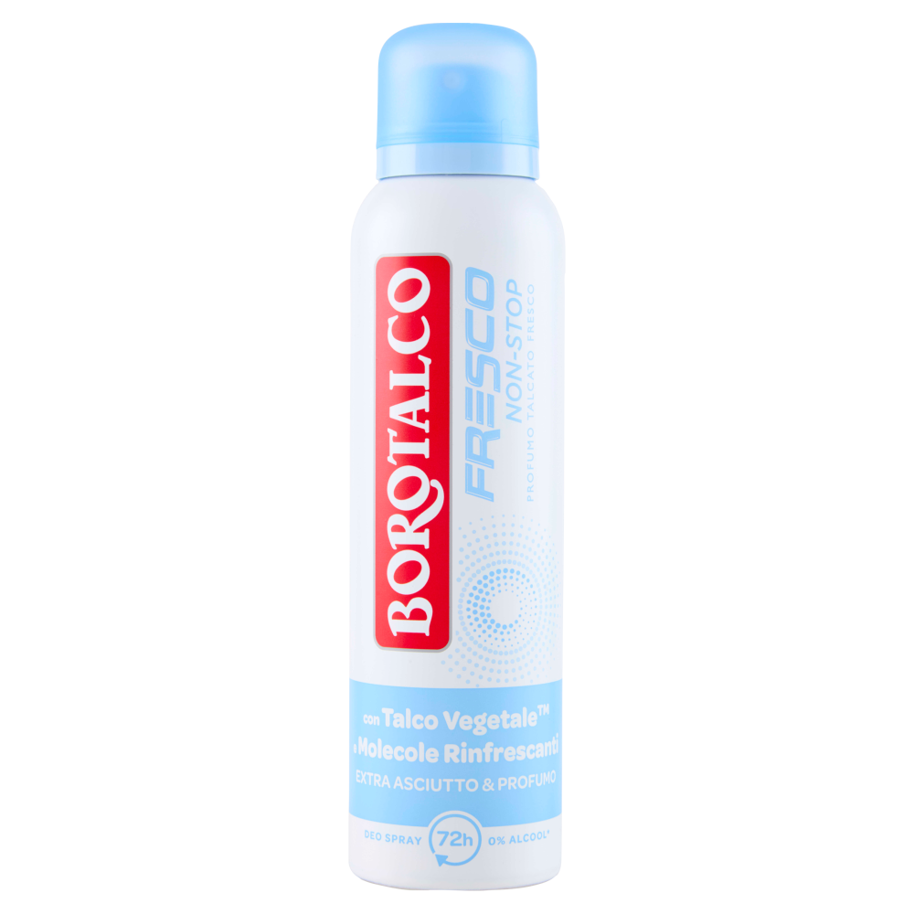Borotalco Deodorante Spray Fresco 150ml, , large