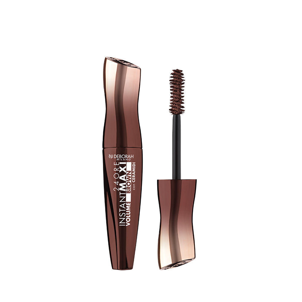 Deborah Mascara 24 Ore Instant Maxi Volume con Ceramidi Brown - -