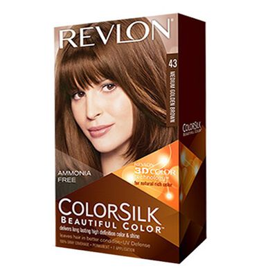 Revlon Colorsilk Colorazione Permanente Castano Dorato Medio N.43