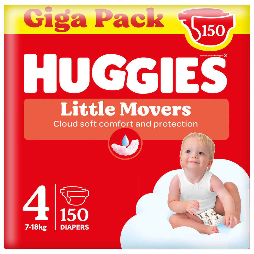 Huggies Pannolini Ultra Comfort Taglia 4 150 Pezzi - -