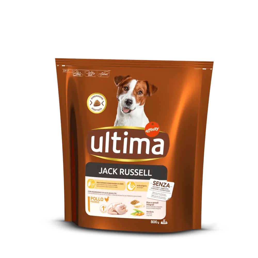 Ultima Dog Jack Russell Pollo 800 g, , large