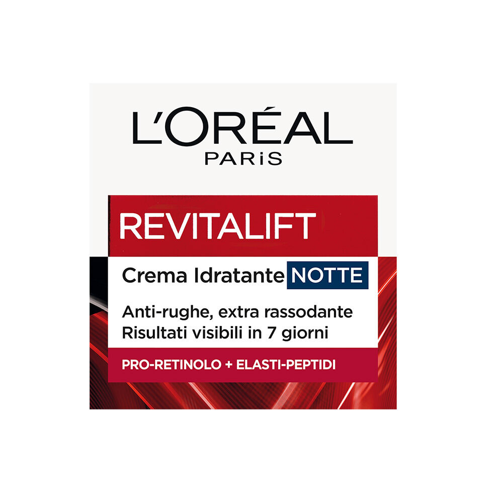 L'Oréal Paris Revitalift Trattamento Notte Anti-Rughe + Extra-Rassodante 50 ml, , large
