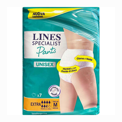 Lines Specialist Pants Extra Unisex Medium 7 Assorbenti