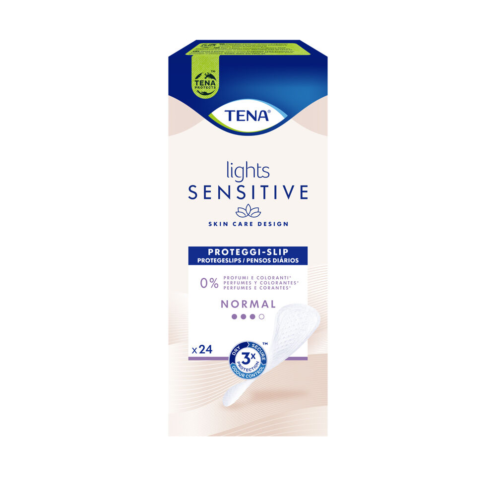 Tena Lights Sensitive Normal 24 - proteggi slip, , large