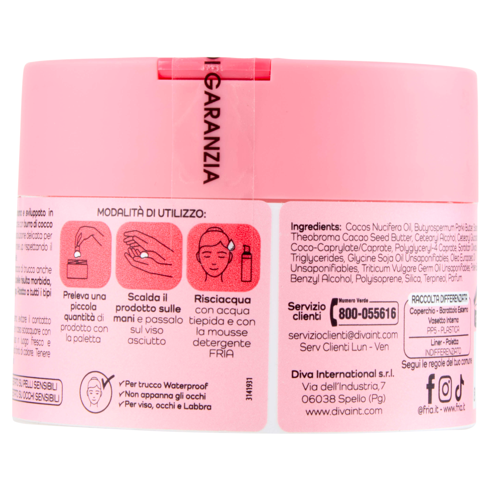 Fria korean beauty Burro Struccante 80 ml, , large