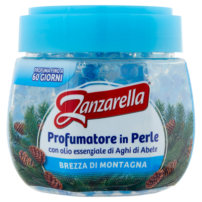 Zanzarella Profumatore in Perle Brezza di Montagna 170 g