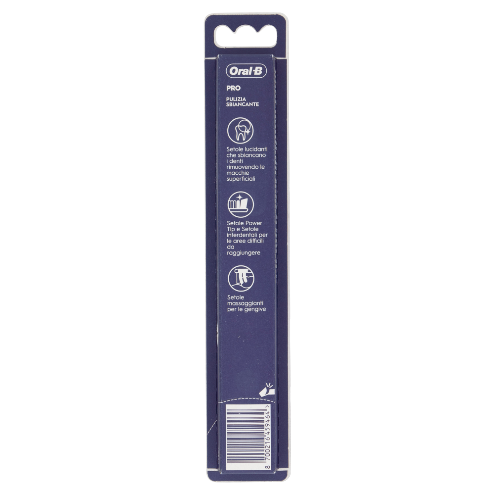 Oral-B Spazzolino Manuale 3D White Charcoal Medium, , large
