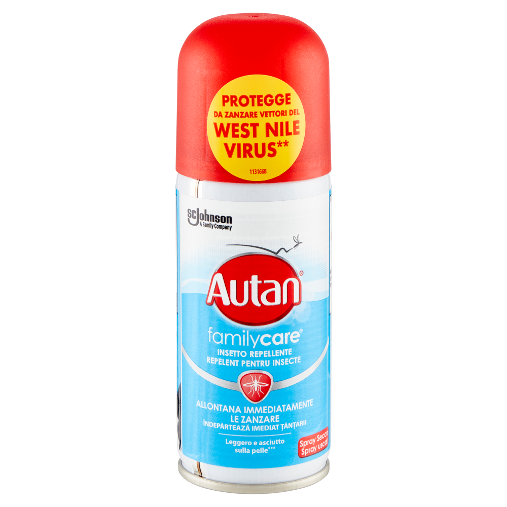 Autan Family Care Insetto Repellente Spray Secco 100 ml, , large