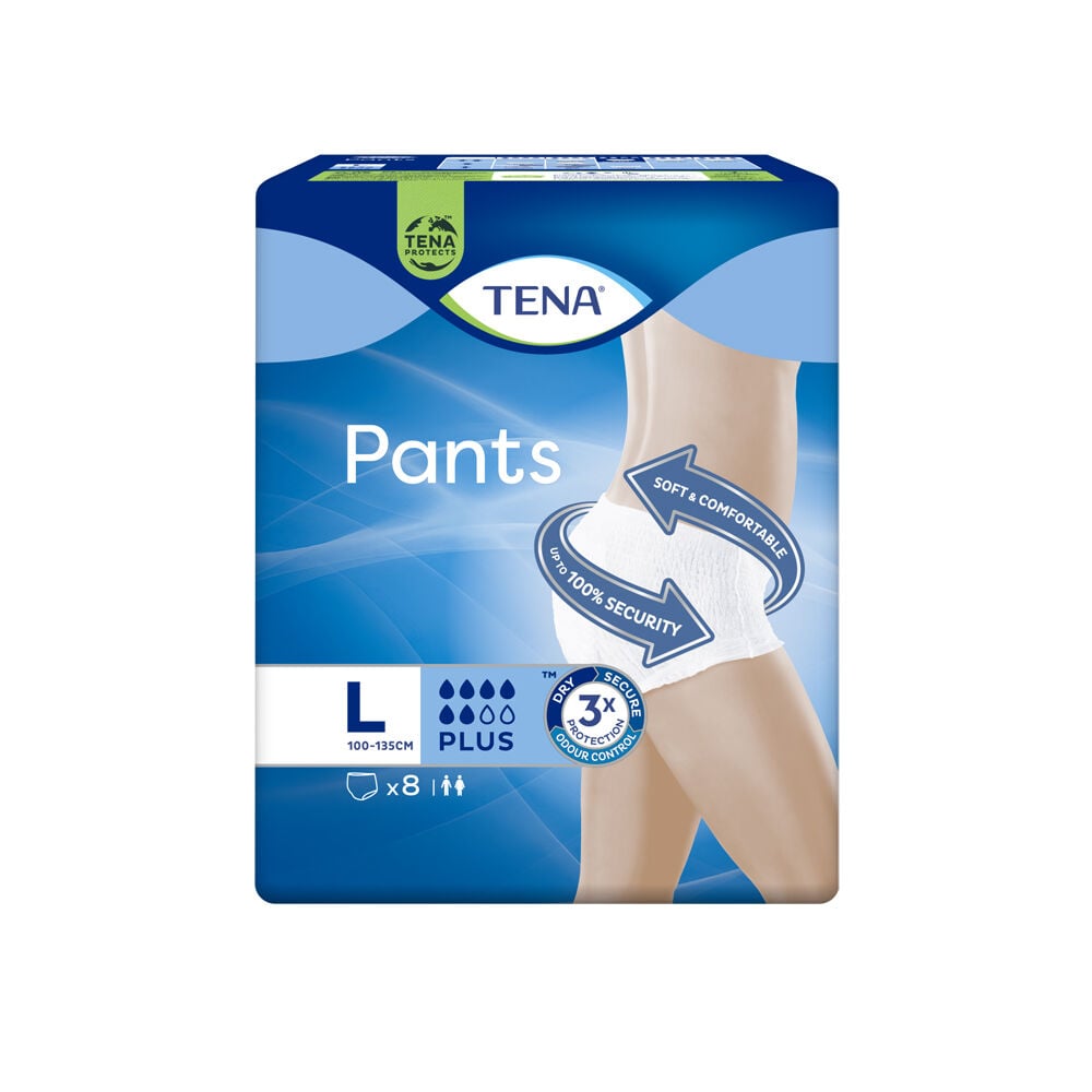 Tena Pants Plus L 8 - pants unisex,  Tena Pants Plus L 8 - pants unisex, , large