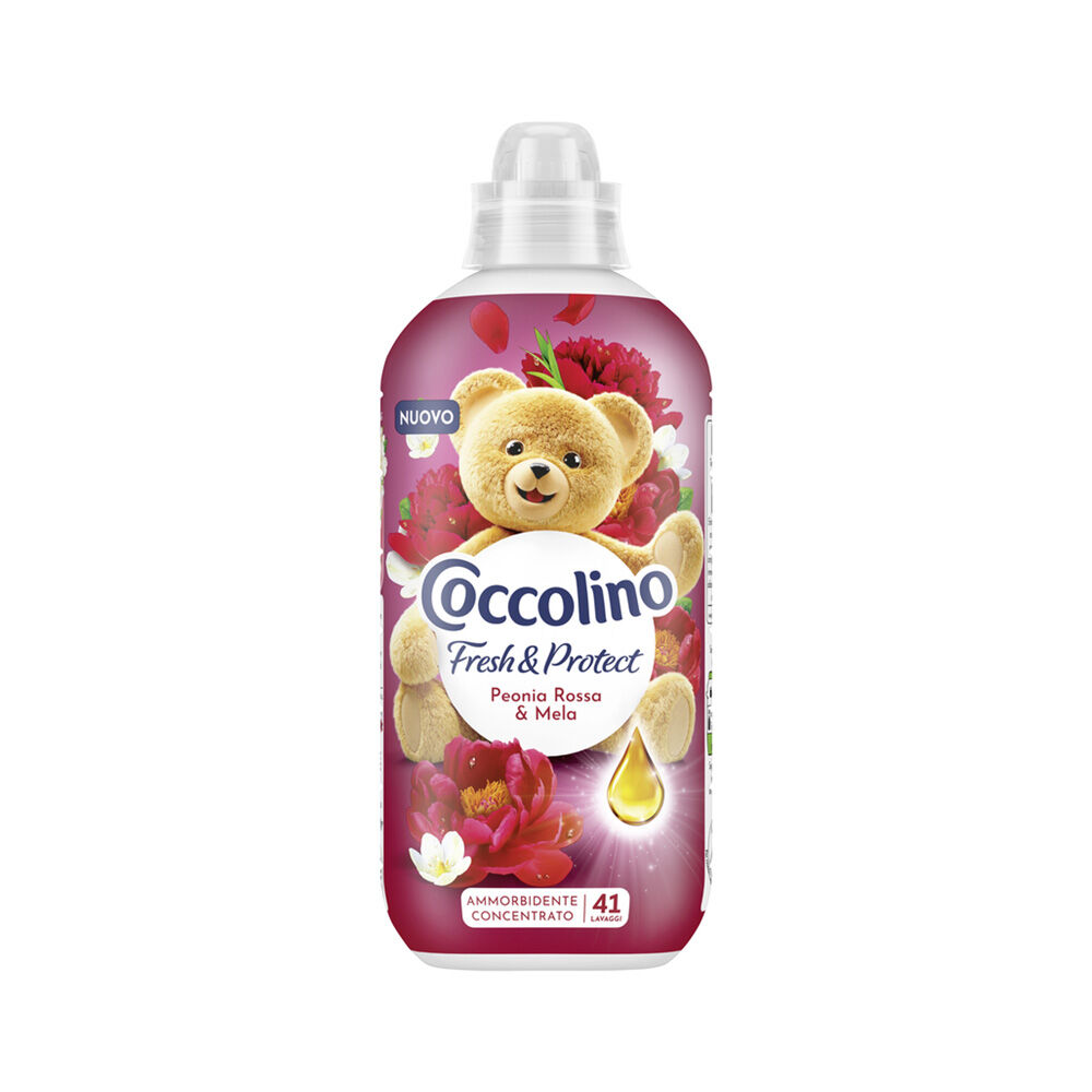 Coccolino Ammorbidente Concentrato Fresh & Protect Peonia Rossa & Mela 41 Lavaggi 952 ml, , large