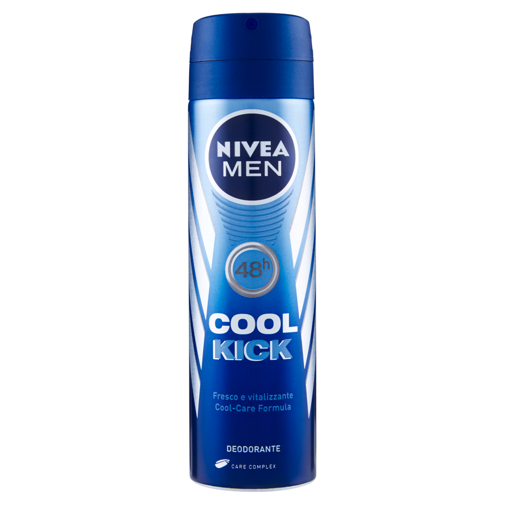 Nivea Men Cool Kick Deodorante Uomo Spray 150 ml - - - Immagine 1