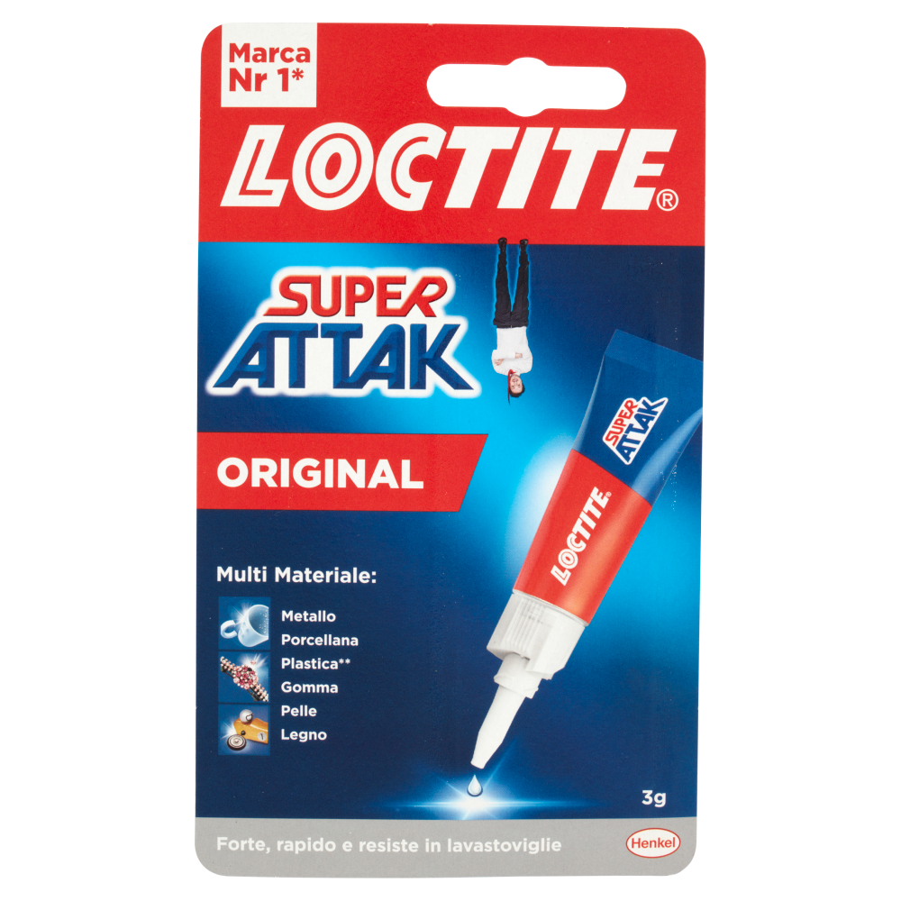 Attak Loctite Original Plus 3g - -