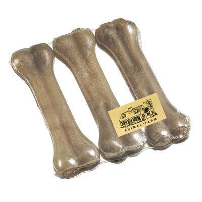 Camon Osso in Pelle Bovina 14 cm 3 Pezzi