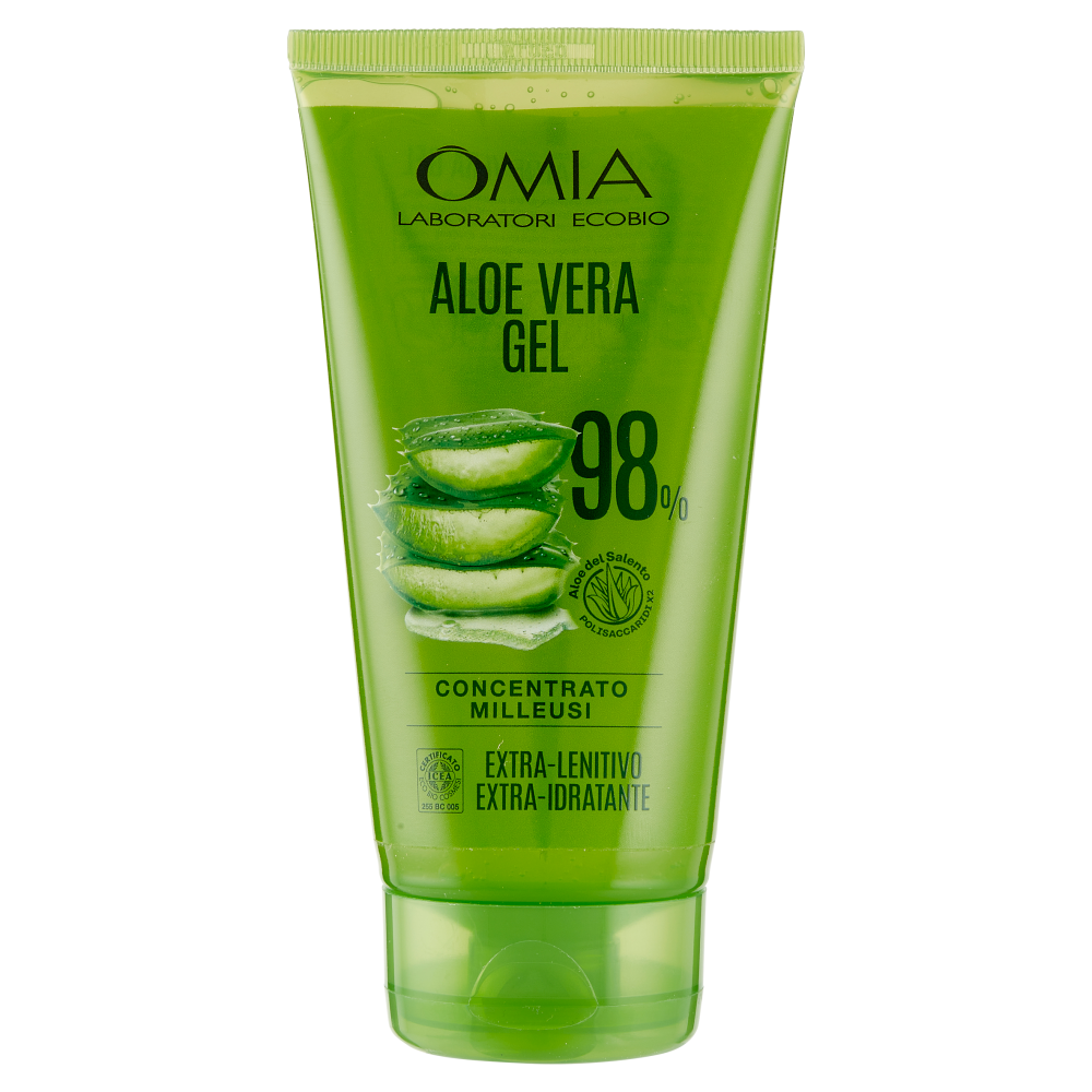 Omia Laboratori Ecobio Aloe Vera Gel 98% Concentrato Milleusi 150 ml - -