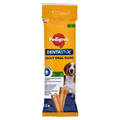 Pedigree Dentastix Snack Cane Medio 3 Pezzi 