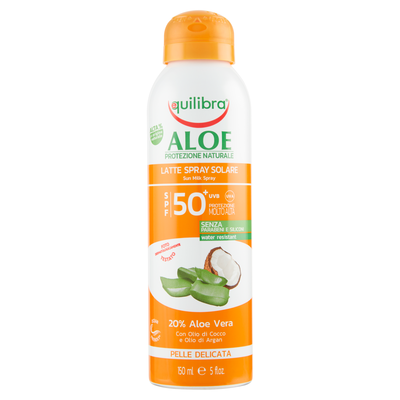 Equilibra Latte Spray Solare Pelle Delicata Spf 50+ 150 ml