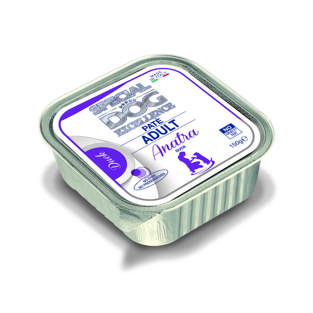 Special Dog Excellence Pat&egrave; Adult Anatra 150 g, , large