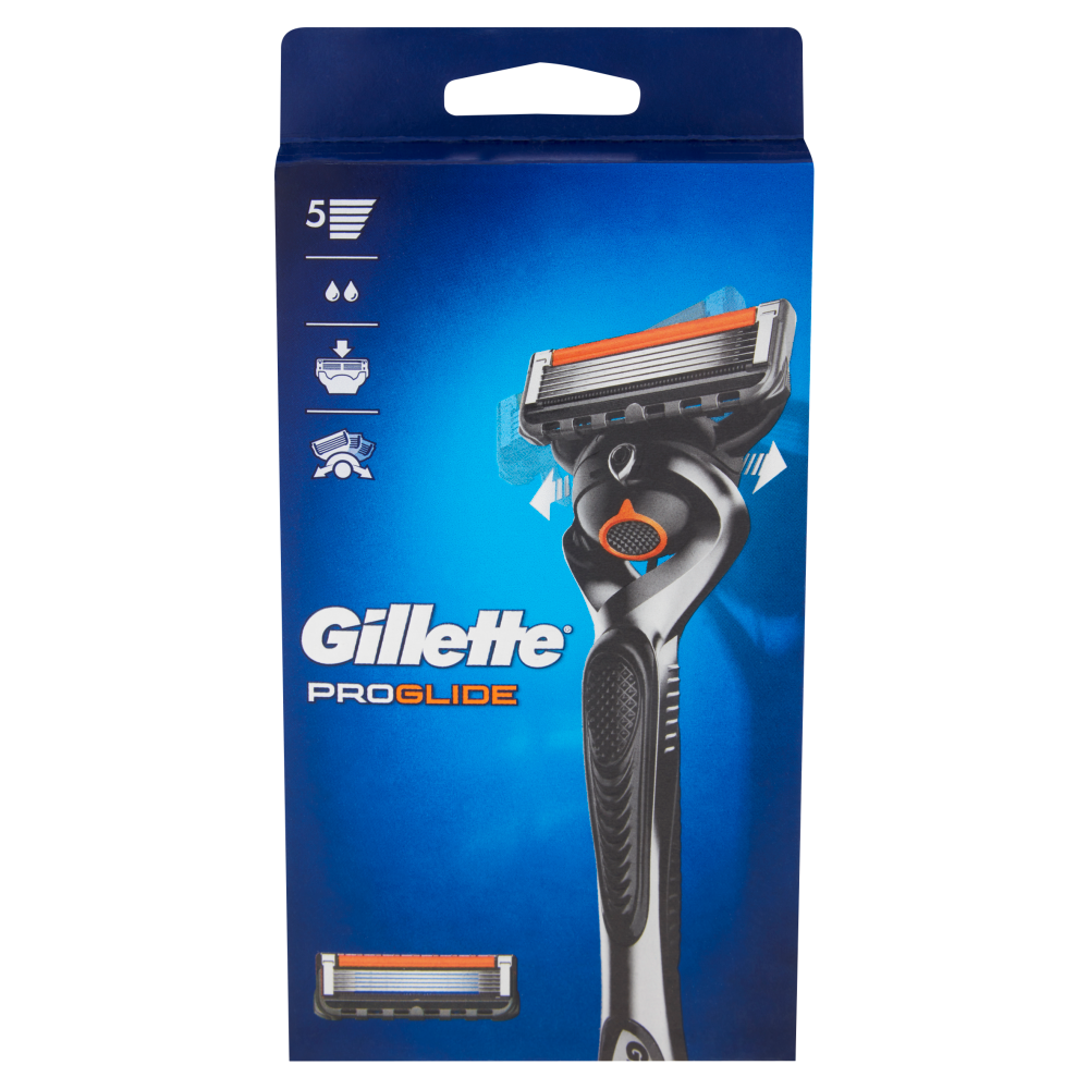Gillette Rasoio ProGlide Sensitive Manico Flexball 2 Ricariche - -