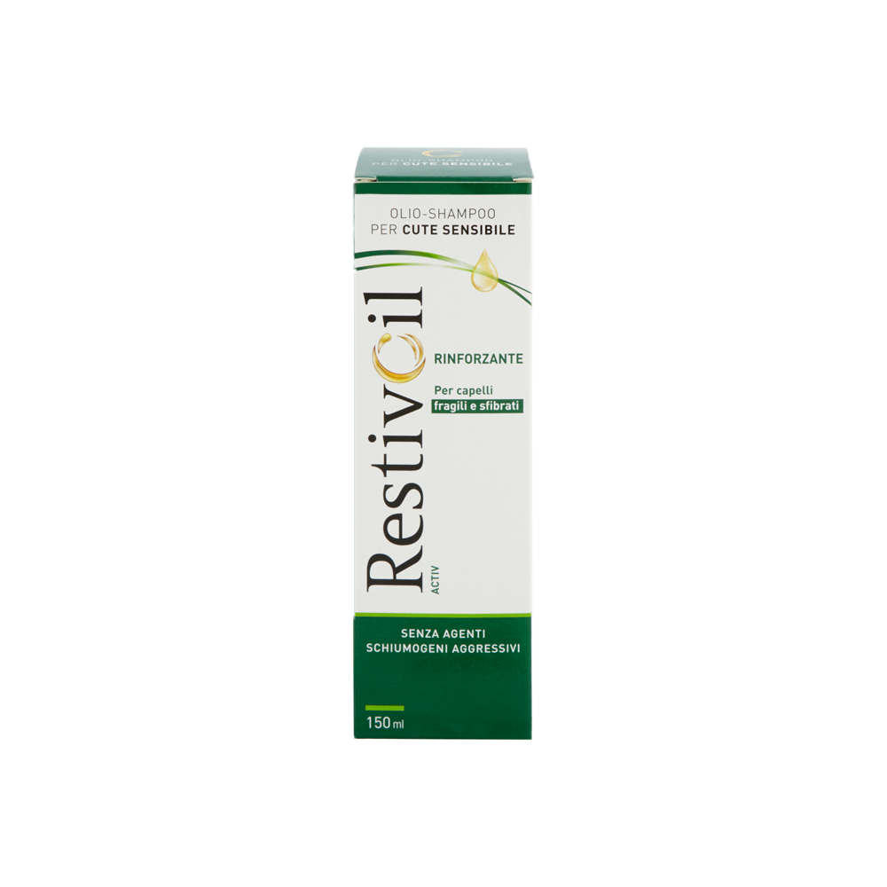 RestivOil Activ Olio-Shampoo per Cute Sensibile Rinforzante 150 ml, , large