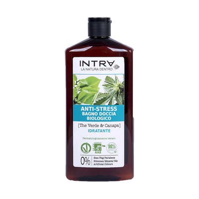 Intra Th&egrave; Verde e Canapa Bagno Doccia Anti-stress 400 ml