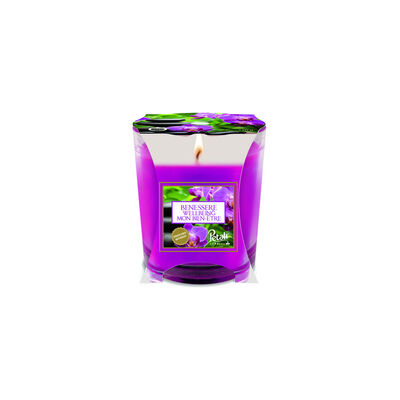 Aladino Candela in Bicchiere di Vetro 45H Benessere	
