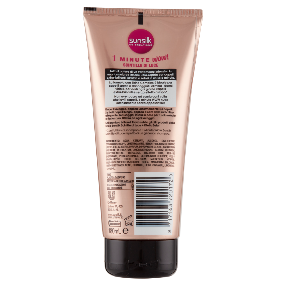 Sunsilk Scintille Di Luce 1 Minute Wow! Trattamento Intensivo 180 ml, , large