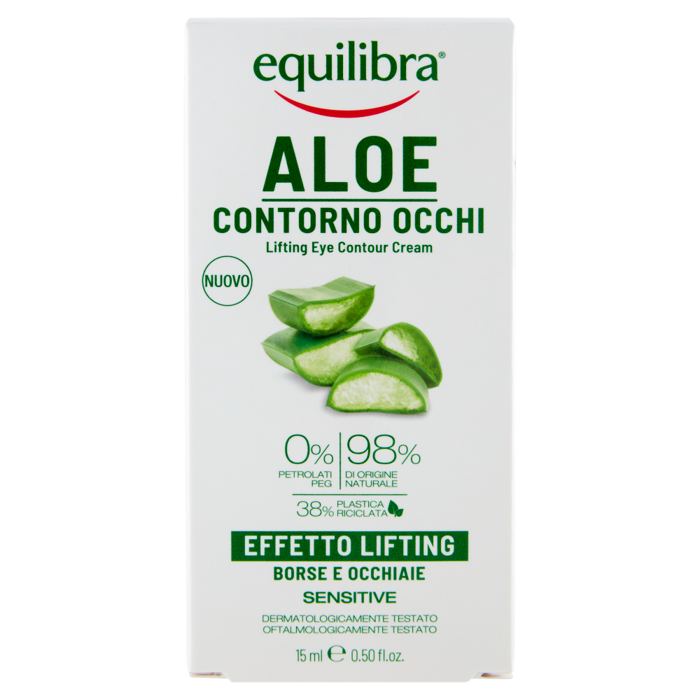 Equilibra Aloe Contorno Occhi Effetto Lifting 15 ml - - - Immagine 1