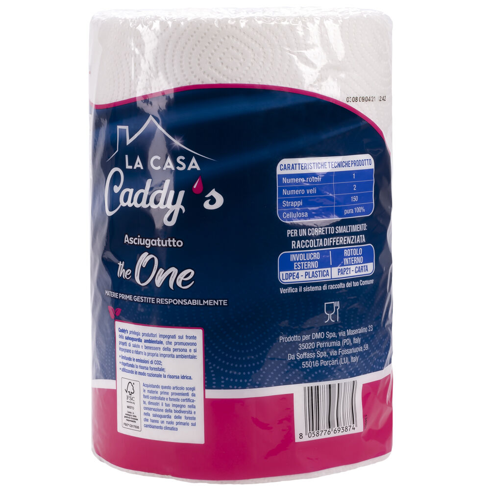 Caddy's Asciugatutto The One 150 Strappi, , large