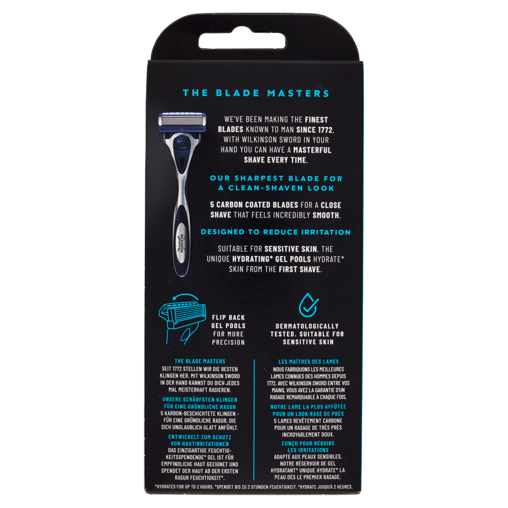 Wilkinson Sword Hydro 5 1 Rasoio + 1 Lama, , large