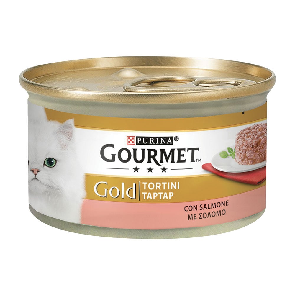 Gourmet Gold Tortini Salmone 85 g - -