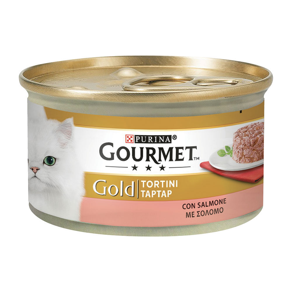 Gourmet Gold Tortini Salmone 85 g, , large
