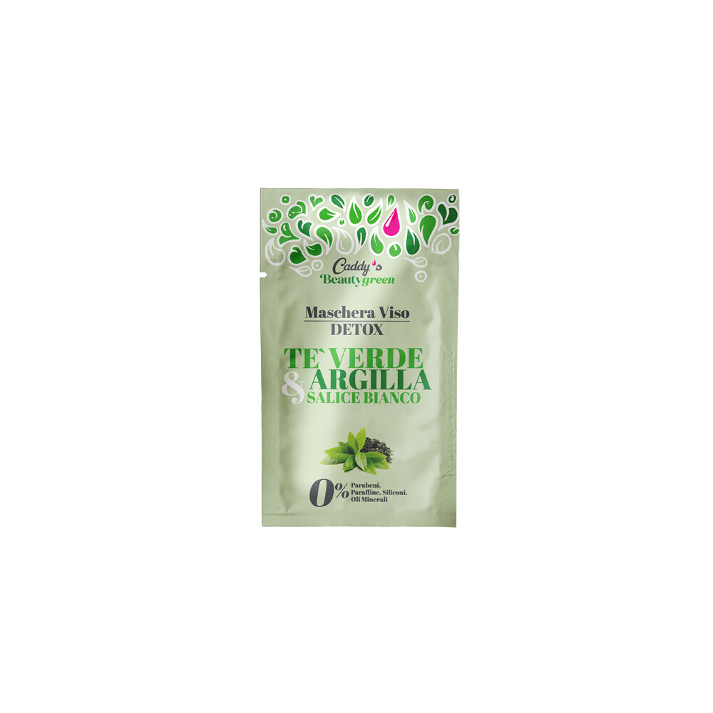 Caddy's Beauty Green Maschera Viso Detox 10 ml, , large
