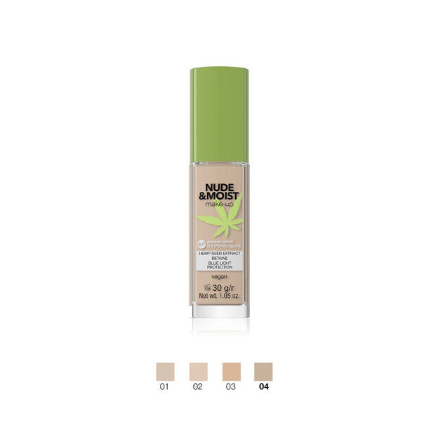 Bell Nude&Moist Foundation N.04 - -