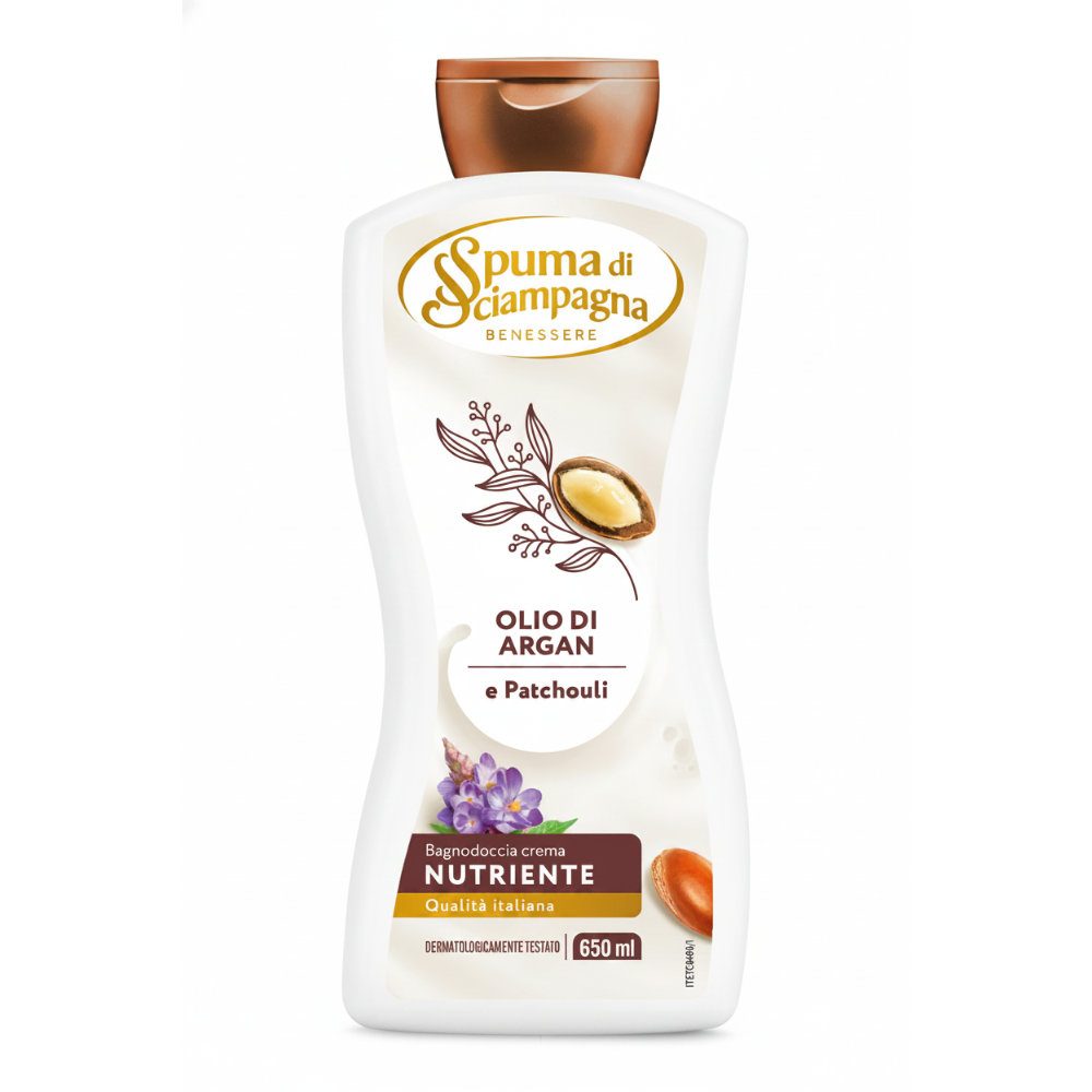 Spuma Di Scampagna Argan E Patchouli Bagnodoccia 650 Ml - --image