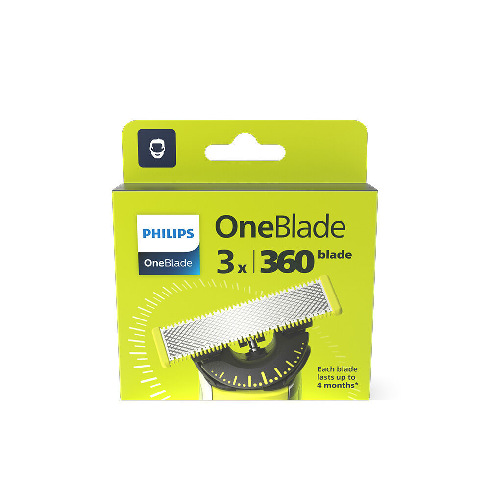 Philips One Blade Lame di Ricambio 3 Pezzi, , large