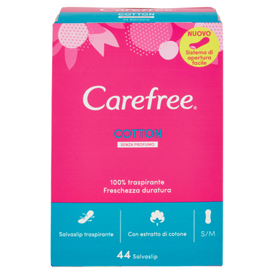 Carefree Cotton Feel Normal Senza Profumo 44 Salvaslip