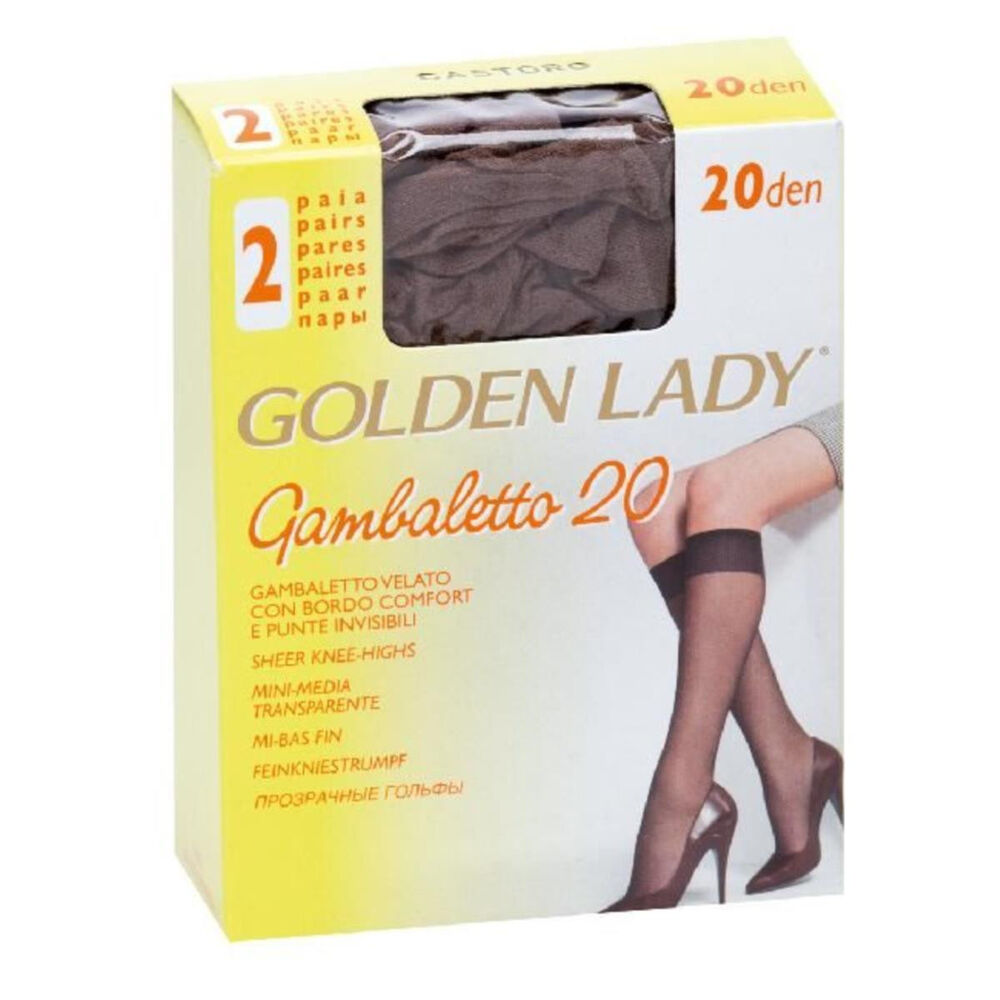 Golden Lady Gambaletti 20 DenariCastoro 2 Pezzi, , large