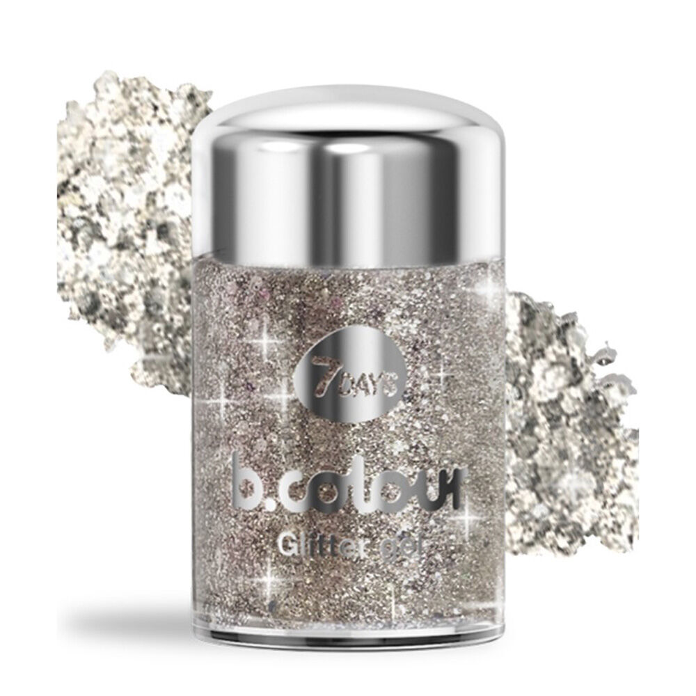 7 Days Face & Body Glitter Gel Mini 04 Dear Santa - -